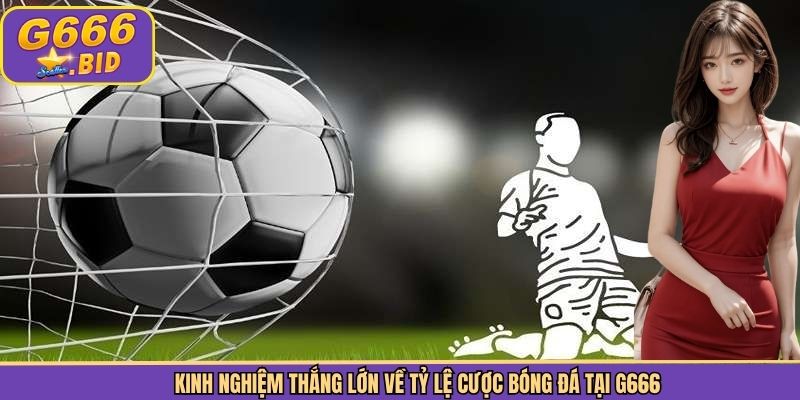 Kinh nghiệm thắng lớn về tỷ lệ cược bóng đá tại G666